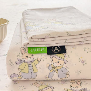 JoynCleon | Dual-layer Cotton Type-A Bedsheet Set