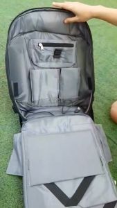 Zook Anti-theft Laptop Backpack with USB Port & Water Repellent Design