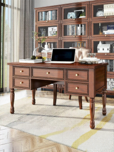 Luxury American Style Study Desk 1.4m