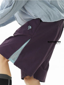 Quần Short Thể Thao Nhanh Khô Lưới Phong Cách Mỹ Cho Nam Mùa Hè 2025 Quần Dài Năm Điểm Rộng Rãi Thường Ngày Ngoài Trời