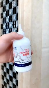 Nat Keramik 150ml Krim Pengisi Celah Anti Jamur/Lem Reparasi Perbaikan Dinding Tembok Rumah Retak / Cairan Pengisi Celah Keramik Ubin Lantai / Tile Grout Reform Original Terlaris
