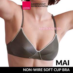 AVON MAI Non-Wire Soft Cup Bra | Everyday Comfort | Affordable Wire-Free Soft Cotton-Blend | 100% Original