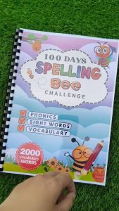 Colored Spelling Bee Workbook for Children 5 to 10 Years Old