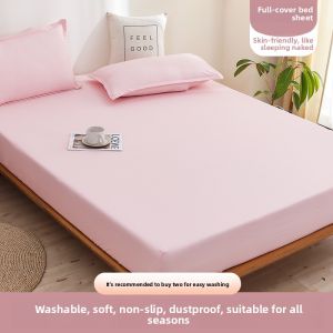KAMONI | Summer Bed Cover Full Enclosure Cotton Wash Slip-Resistant Bed Sheet