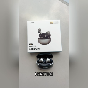 HKRETI H1 Wireless Earphones Bluetooth 5.4 Sport Waterproof Noise Reduction HiFi Stereo Compatible with Android iOS
