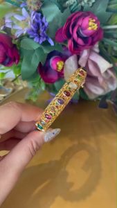 💥กำไลพลอยแท้นพเก้า อัญมณีพลอยรัตนชาติมงคล กำไลพลอยเสริมดวงราศี อัญมณีนำพาความสุขความสำเร็จ สินค้าเครื่องประดับของแท้ มีใบรับประกันดูแลตลอดการใช้งาน AUFU STORE