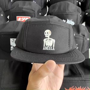Topi 5 Panel Five Panel 5 Panel Cap Topi Snapback Topi Panel Distro Topi Cowok Pria Distro Premium Hat Caps  Skul Aneela