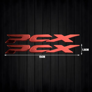 For PCX125 PCX150 PCX160 V2 Emblem Badge Logo 3D Raise Epoxy Resin Stickers Moto Scooter Side Body Motorcycle Accessories Decals