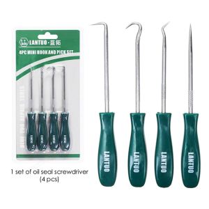 [COD] OBENG CUNGKIL 4 PCS PELEPAS PEMBUKA SEAL ROLER KARET GEAR MESIN