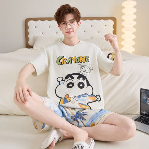 ANZHAOQI | Cotton Short Sleeve Pikachu Pattern Boys Sleepwear
