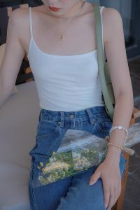 Retro Hong Kong Style Sweet Spicy Red Vest Womens Short Sleeveless Top Inner Wear Summer Outerwear Backless Fashionable