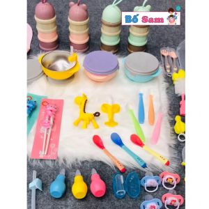 Gặm nướu cho bé silicon hình hươu và chuối gặm niếu an toàn cho bé Shop Bố Sam