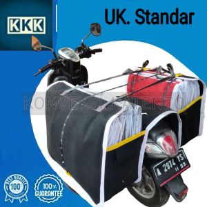 cuci gudang tas obrok motor bahan coduray dan kalep