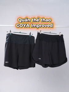 Quần thể thao chạy bộ nam một lớp GOYA IMPROVED - Siêu nhẹ thoáng mát co giãn 4 chiều