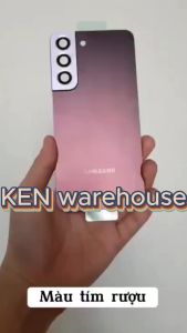 SS S22 Nắp Lưng Điện Thoại Samsung Galaxy S22 Có Kính Camera Và Sẵn Keo Dán - KEN warehouse