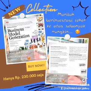 Buku Bisnis Business Model Generation [2017] Alexander Osterwalder Asli Non Repro - Business Book