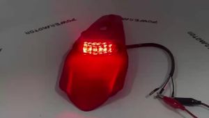 Chắn Bùn Phía Sau Xe Máy Đa Năng Có Đèn Phanh LED Cho SUZUKI HUSQVARNA DRZ40 TE250 RMZ250 TE300 - Chắn Bùn Xe Máy