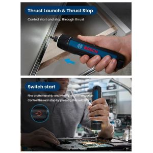 Bosch | Bosch GO 3 /GO2 Cordless Screwdriver 3.6V Rechargeable Electric Screw Driver Multi-Function Drill Repairing Power Tools Kit GO 2