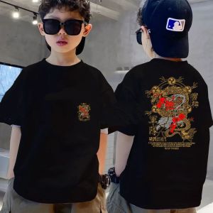 DRAGON MERAH 5-8TH KAOS ANAK LAKI LAKI NAGA/DRAGON PREMIUM DISTRO KAOS KEREN
