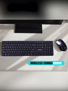 OKER คีย์บอร์ด+เมาส์ ไร้สาย OKER KEYBOARD DOMINATOR 2.4GHZ WIRELESS COMBO K8800