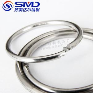 304 Stainless Steel Key Ring Copper Alloy Quick Hang Opening Circular Ring Key Holder Creative Gift Festival Supplies