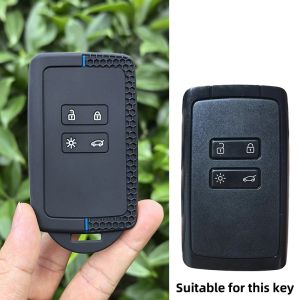For Renault Koleos Kadjar Captur Megane Talisman Espace Clio Zoe Scenic 4 Arkana Dacia Sandero Silicone Car Key Case Cover