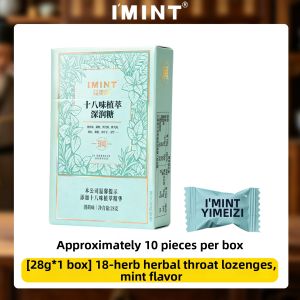 IMINT | Sugar Free Sore Throat Lozenges 18 Herbal Formulas
