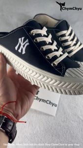 Giày Sục NY CAO CẤP màu Đen Hoạ Tiết - Giày Đạp Gót Nữ (Xả Lỗ Không Hộp)