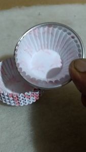 isi 100 pcs krtas/cup bolu kukus size E pendek