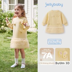 Jelly Baby | Đầm Phong Cách Công Chúa Cho Bé Gái Mùa Thu Đông