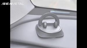 SEAMETAL Dashboard Car Phone Holder Anti Slip Stable Phone Mount Head-Up Auto Navigation Holder Universal for 4-7.2in Smartphone