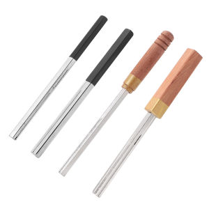 Guitar Fret Crowning File Wooden Handle Polished Repair Tools Guitar Accessories