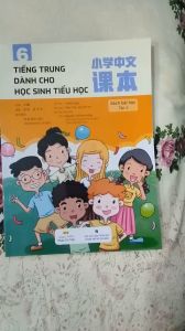 Sách - Tiếng Trung dành cho học sinh tiểu học – Tập 6 (Bài học)+KÈM MP3 NGHE ONLINE