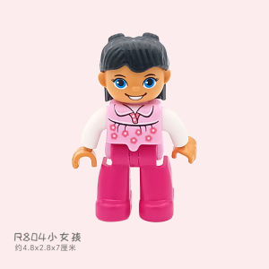 Đồ Chơi Khối Xây Hạt Lớn Phụ Kiện Nhân Vật Cảnh Sát Và Cứu Hỏa Đồ Chơi Giáo Dục Cho Trẻ Em Phụ Kiện Nhân Vật