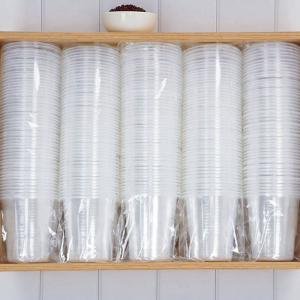 Durable Transparent Plastic Airline Cup 1000 Pieces