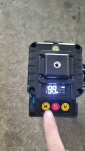 Máy cân mực laser 12 tia xanh- Máy cân mực laser ngoài trời máy cân mực tia xanh 3D-Bảo hành 6 tháng