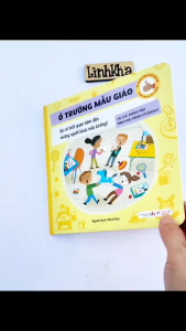 Sách Kĩ Năng Ứng Xử Cho Bé Từ 3 Tuổi Ở Trường Mẫu Giáo Trong Thành Phố Giữa Thiên Nhiên - Trang Cứng Lật mở - Tân Việt