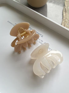 Elegant Medium Size Shark Clip Women's Hair Accessories for Half Updo Bun Styling