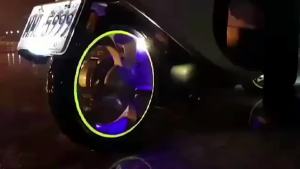 Moda 18 Inch Wheel Motorcycle Wheel Sticker Reflective Decals Rim Tape