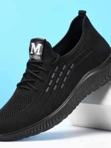 Giày Thường Ngày Chống Mùi Chống Trượt Đế Mềm Thoải Mái Khi Đứng Lâu Giày Làm Việc Cho Nam Giày Thoải Mái Thoáng Khí Đế PU