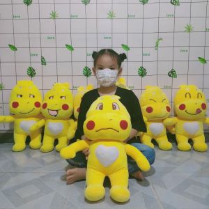 ĐỒ CHƠI QOOBEE NHỒI BÔNG THÚ BÔNG KHỦNG LONG QOOBEE STICKER NHIỀU BIỂU CẢM DỄ THƯƠNG CHO BÉ