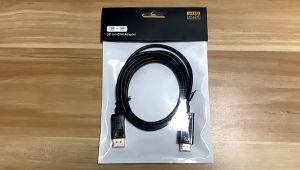 Kabel Display Port / DP to HDMI Gold Plated 4K 120Hz High Quality