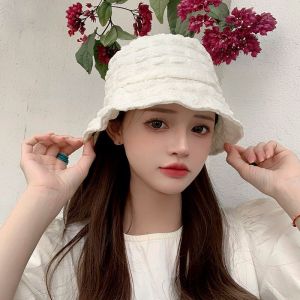 Mũ Nón tai bèo (Mũ Bucket) vải vành sụp thời trang Hàn Quốc họa tiết ô vuông lạ mắt MUBUKET02