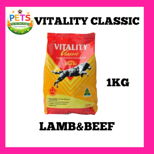 VITALITY CLASSIC LAMB&BEEEF 1KG REPACKED