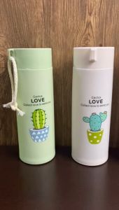 Botol/ Tumbler Kaktus Kemasan Box Rustik Polos Tali Goni