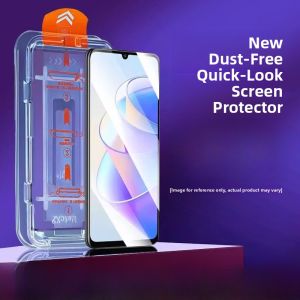 JLD | Full Screen Quick-Attach Anti-Shock Anti-Blast Anti-Blue Light Tempered Glass Screen Protector