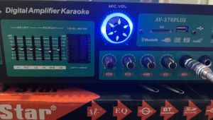 NEW FT STAR Digital Karaoke Professional Mixing Amplifier(BT/FM/USB/SD) 400WX2 With Equalizer AV-370PLUS