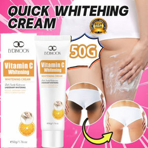 LYDIMOON Vitamin C whitening cream armpit whitening cream for private part 50g Permanently brightens and whitens the buttocks knees elbows