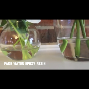Fake Water Epoxy Resin AB 1:1 Transparent Soft Artificial Realistic Water Effect Simulation Modeling Natural Defoaming