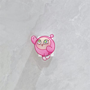 Wall-Mounted Toilet Paper Holder Cute Bathroom Accessories Toothpaste Squeezer Milk Foam Rack No-Punching Required